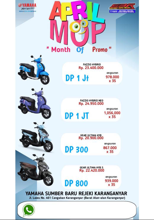 brosur yamaha sbr karanganyar