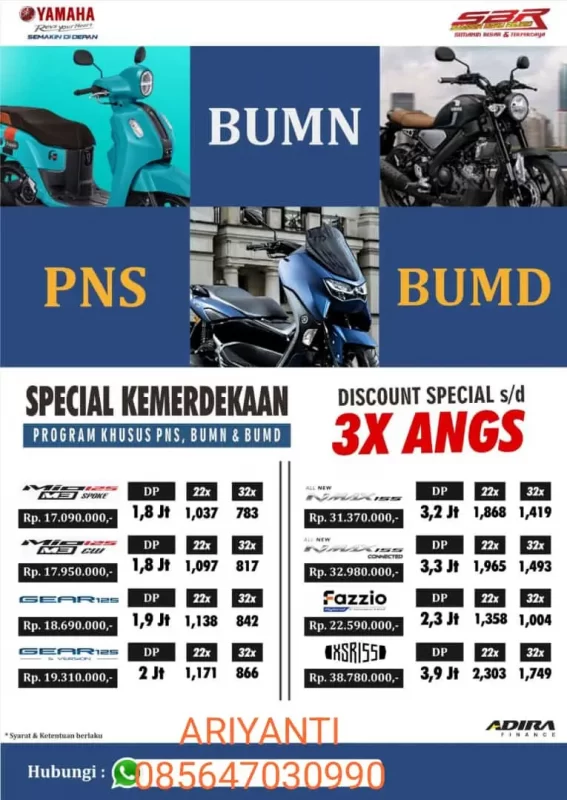 Promo Agustus Yamaha 2022 Soloraya